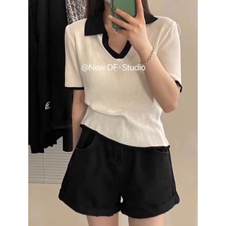 Áo Polo cổ bẻ V (719) (ảnh tự chụp)