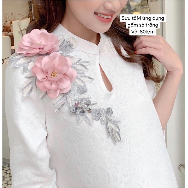 Vải gấm sò đẹp