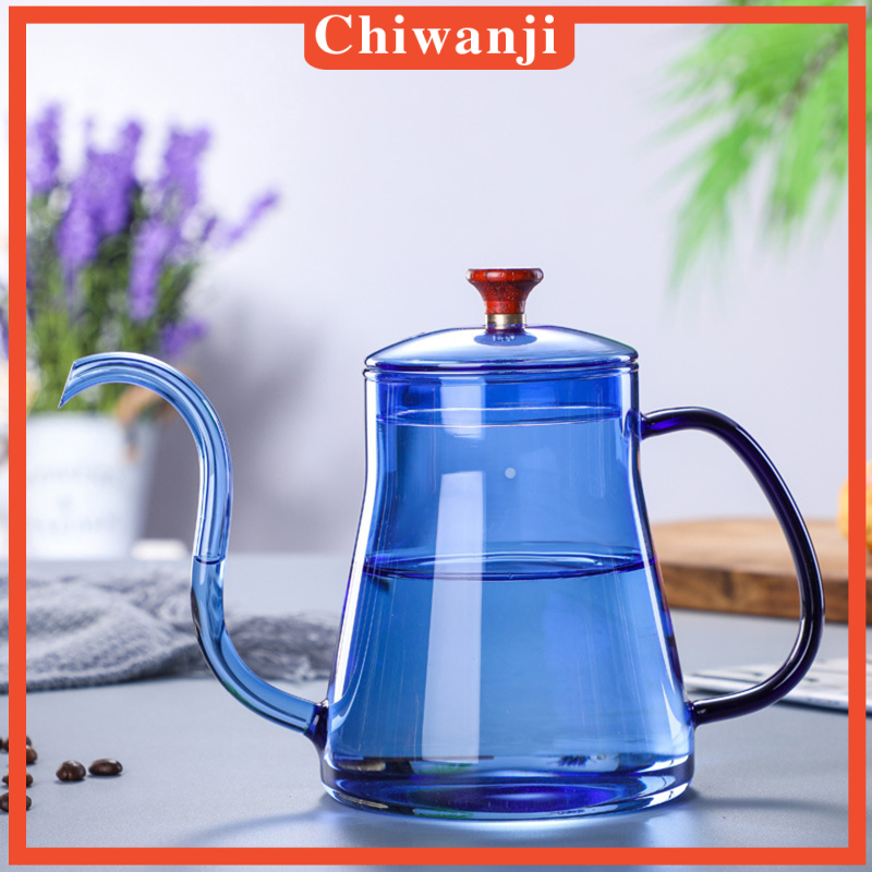 Bình Thủy Tinh Uống Trà / Cà Phê Hình Cổ Ngỗng Độc Đáo