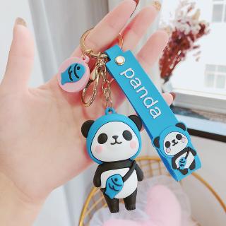 Móc Khóa Gấu Trúc Đỏ Dễ Thương