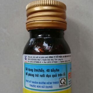 Thuốc Dẫn Dụ Diệt Ruồi Đục Quả. Tặng bẫy dính