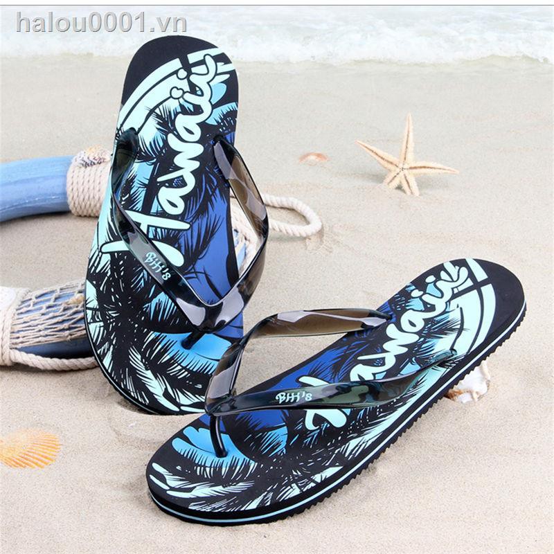 ✿Ready stock✿  Hekou imported Vietnam Pingxian bitis men s shoes summer outdoor flat beach flip flops Hawaiian style sandals