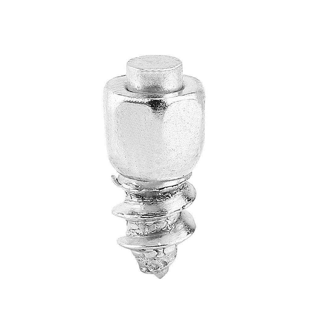 Bộ 100 Ốc Vít Kim Loại Chống Trượt Thiết Kế Mới Cao Cấp Thời Trang Dành Cho Mùa
