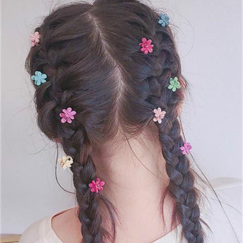 Set 20 Kẹp Tóc Hình Bông Hoa Xinh Xắn Cho Nữ