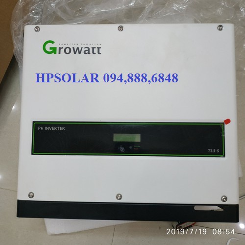 Biến tần Growatt hòa lưới 8KW 1 pha 8000MTL-S (Bản nội địa) - Inverter năng lượng mặt trời
