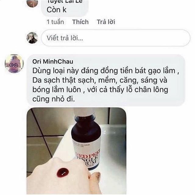 Tinh chất [Trắng da 100%-Hàng A.uth] Tinh chất  Red Peel Tingle Serum 35ml