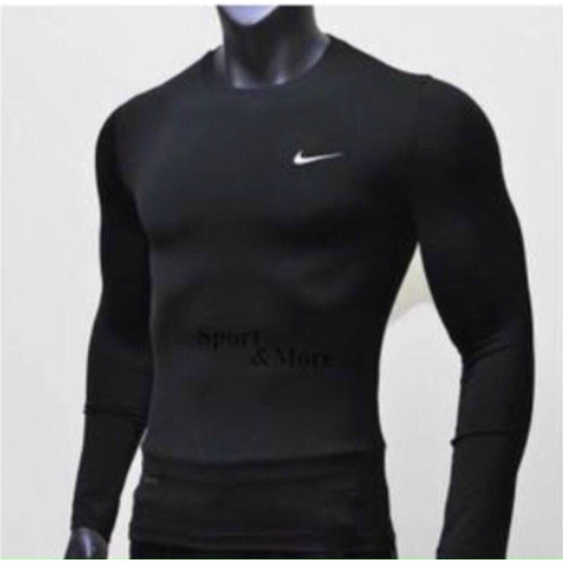 [Loại 1 CC Full Logo] Áo Giữ Nhiệt Nam Nữ Dài Tay Co Giãn 4 Chiều Nhiều Màu - Bộ Giữ Nhiệt Body pp Bởi Be Happy Sport