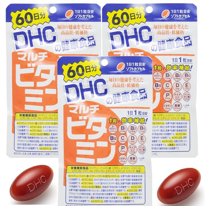 [HÀNG NHẬT CHÍNH HÃNG] 💥Viên Uống Bổ Sung Vitamin Tổng Hợp DHC Của Nhật 60v/60 ngày💥💥
