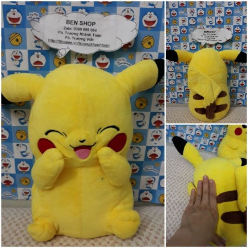 Gấu bông si Pikachu kiện Nhật, Hàn(Ảnh thật)