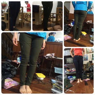 Quần nữ khaky lengging