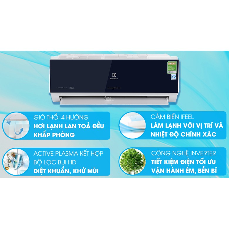 Máy lạnh Electrolux Inverter 1 HP ESV09CRO-D1 (Miễn phí giao tại HCM-ngoài tỉnh liên hệ shop)