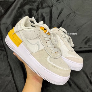 Giầy Airforce trắng xám vàng hàng cao cấp fullbox