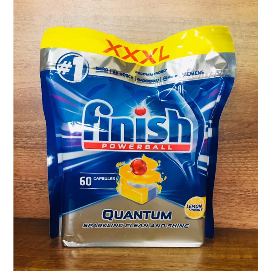 Viên rửa bát Finish quantum 100 viên