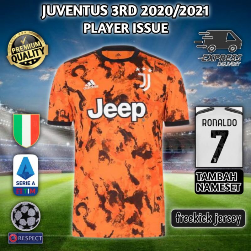 Áo Thun Jersey Issue Juventus 3rd Adizero Climachill 2020 / 2021