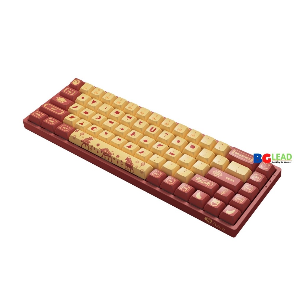 [Giá đàm phán nhé]Bàn phím cơ AKKO 3068 v2 2021 Year of the Ox hotswap|bluetooth 5.0|Led nền RGB, 18 chế độ Led | BigBuy360 - bigbuy360.vn