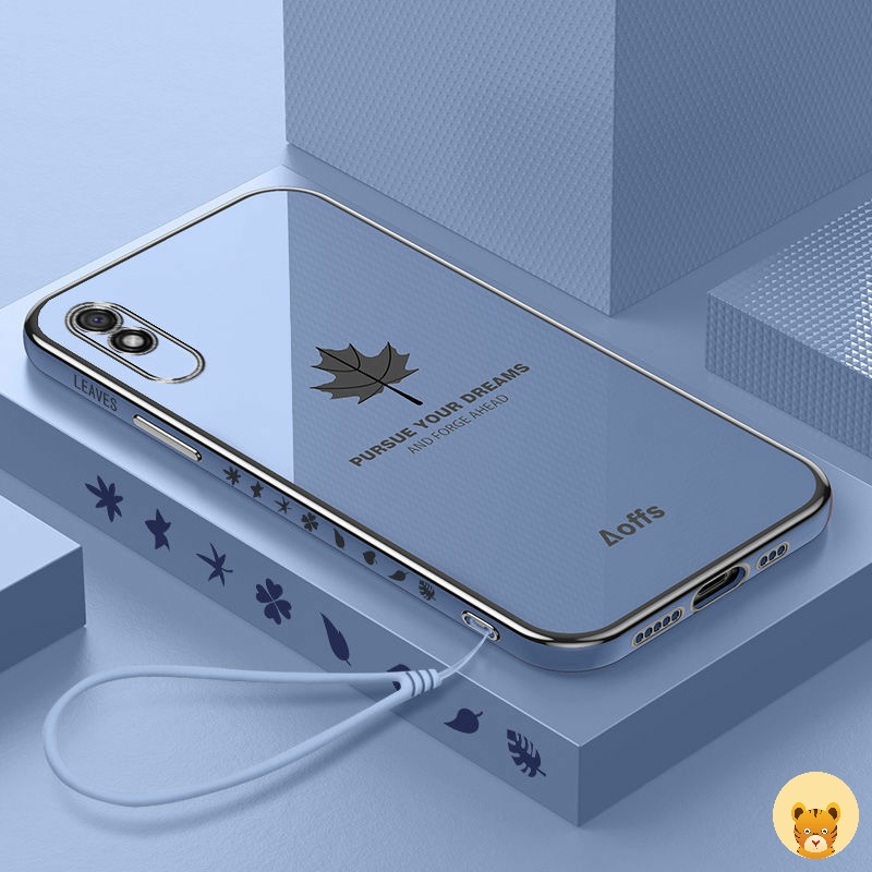 Ốp Điện Thoại Mềm Có Dây Đeo Sang Trọng Cho Redmi 9A