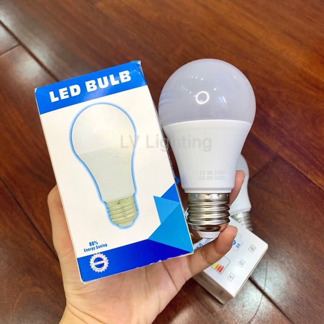 Bóng Đèn Led 5w 9w Tiết Kiệm Điện - Full Box