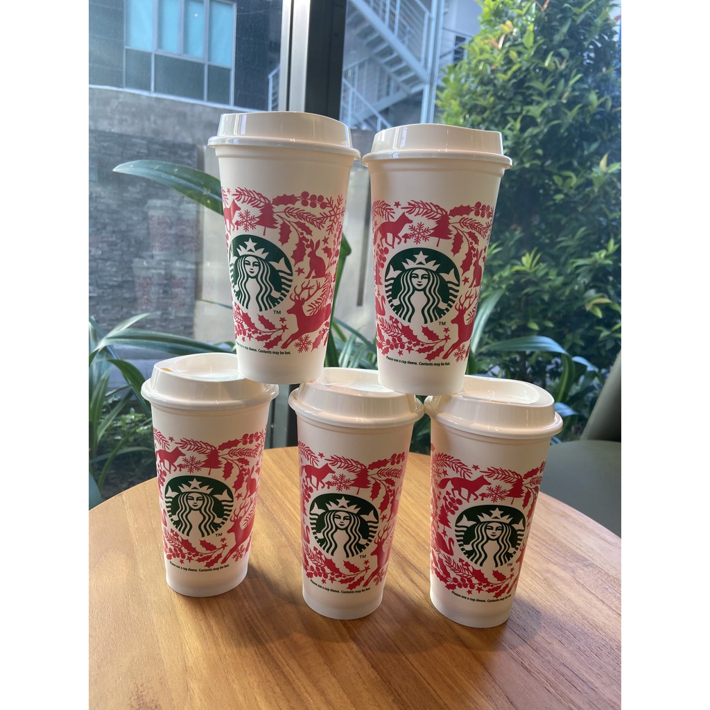 LY HOT REUSEABLE - BỘ SƯU TẬP LY STARBUCK CHÍNH HÃNG -  HALIDO