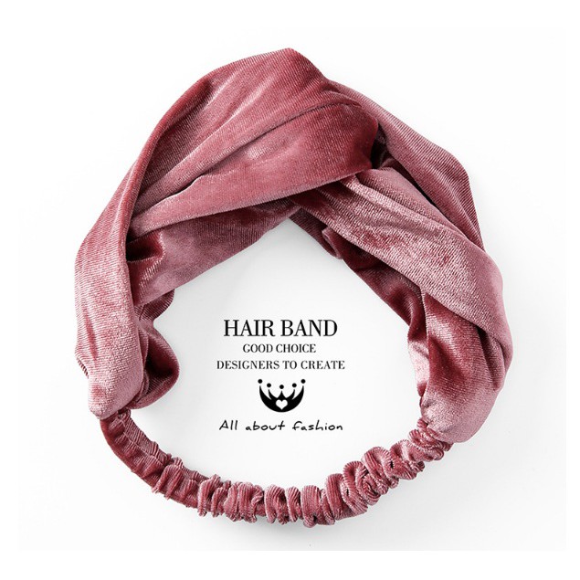 Băng đô turban trơn