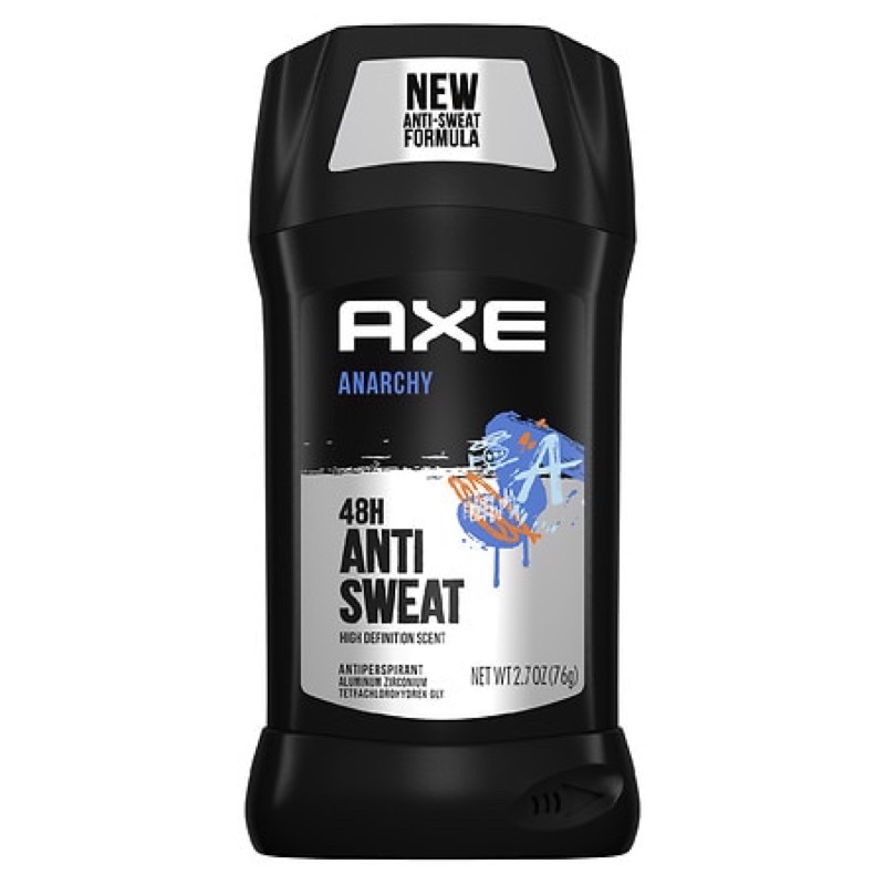 [USA] Lăn Sáp khử mùi nam Axe Anarchy 76g (sáp trắng) - Mỹ