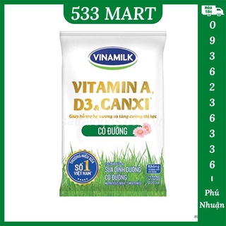 Sữa Vinamilk có đường/ không đường bịch 220ml