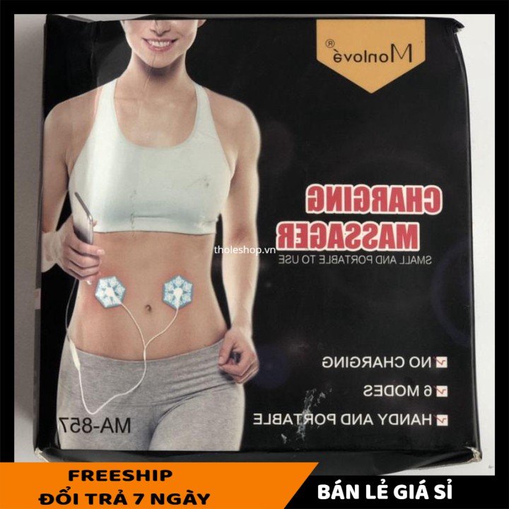 [FREESHIP] Máy massage tri liệu Monlove kết hợp phương pháp cổ truyền và hiện đại giúp giảm đau mỏi cơ, mệt mỏi 5268