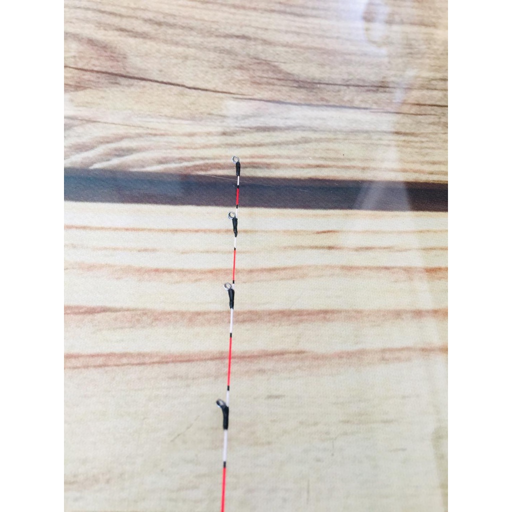 Ngọn phụ cần câu cá ikada chất liệu bán khoen inox loại ngọn bé đk 2.6mm ngọn 0.3mm dài 55cm