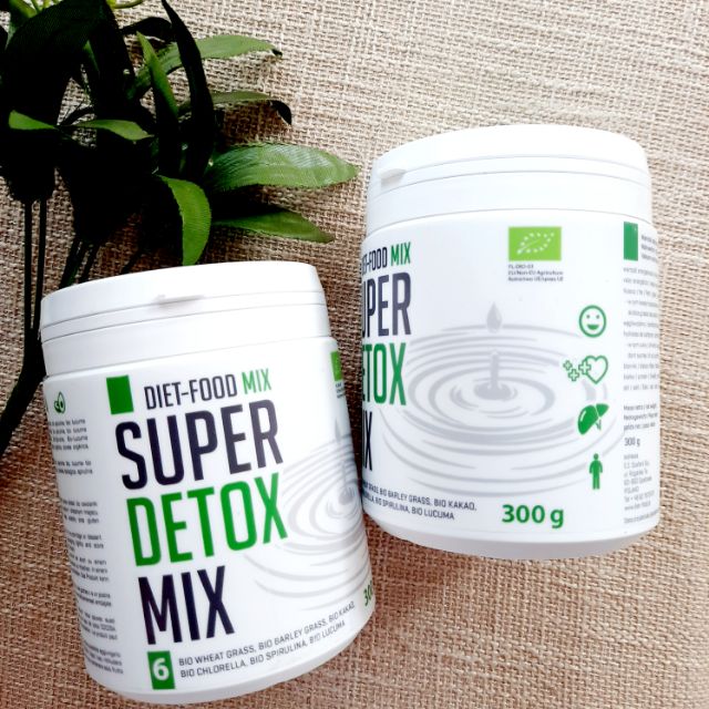 Bột thải độc cơ thể hữu cơ Super detox mix 300g