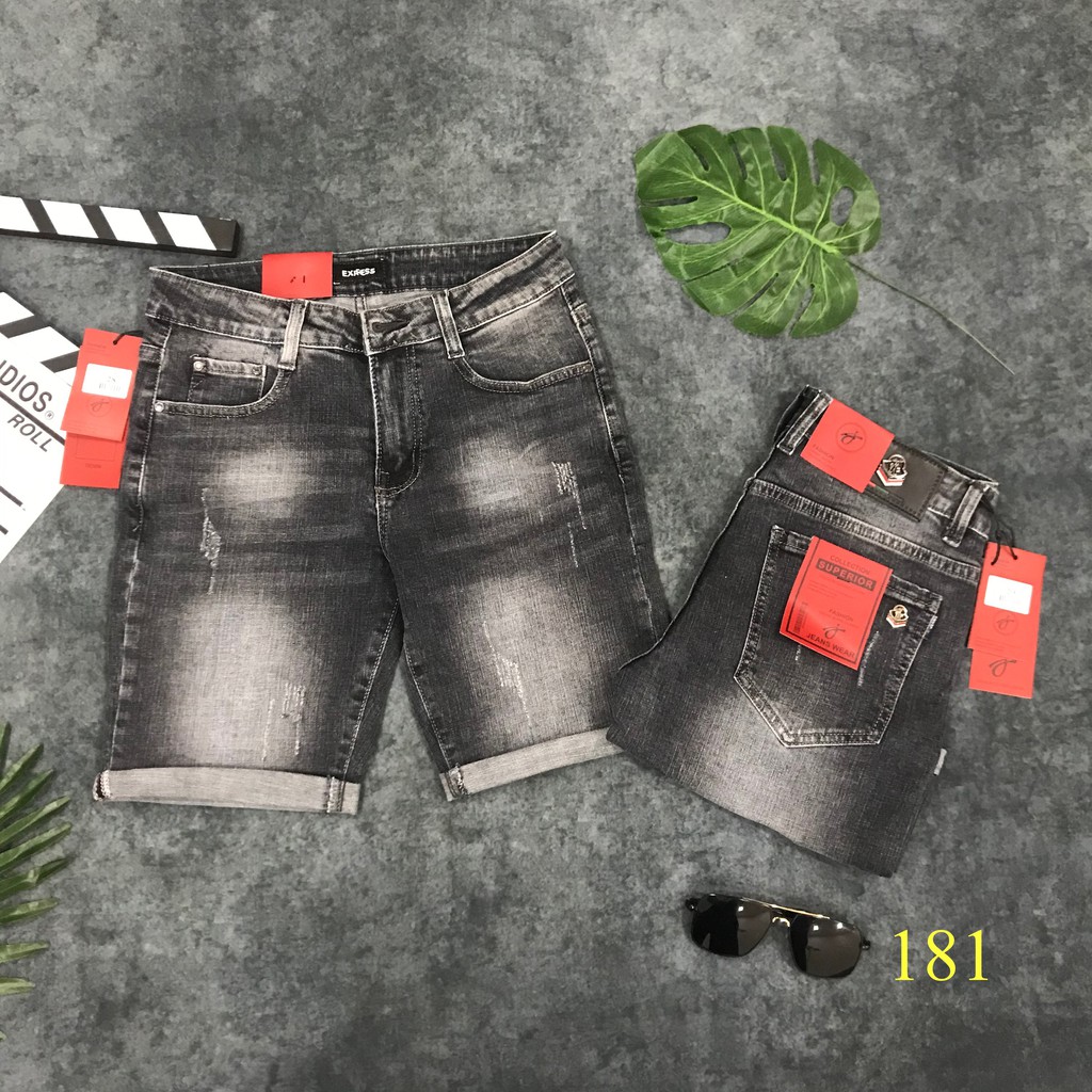 Quần Short Jeans Demin Cao Cấp 181