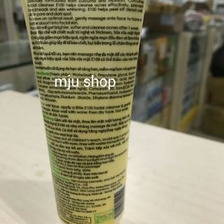 Sữa rửa mặt E100 Tinh chất nghệ