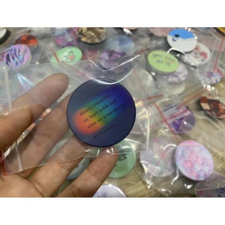 In theo yêu cầu logo quà tặng popsocket giá đỡ điện thoại cổ vũ tinh thần aesthetic quote