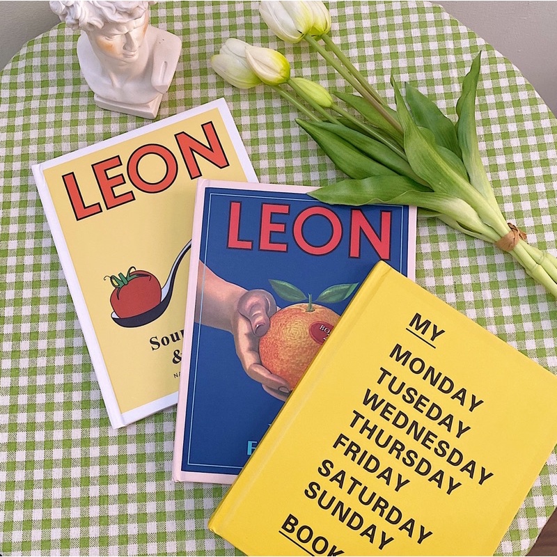 Sổ bìa cứng minh hoa Leon