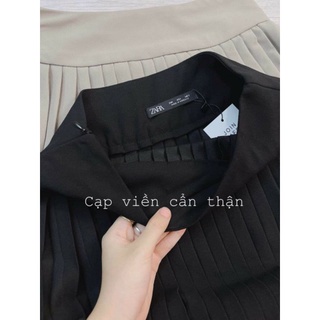 Chân váy xếp ly cạp to TK