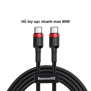 Cáp sạc nhanh TypeC -TypeC 60W