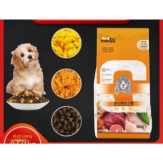 Thức ăn hạt mix cho chó