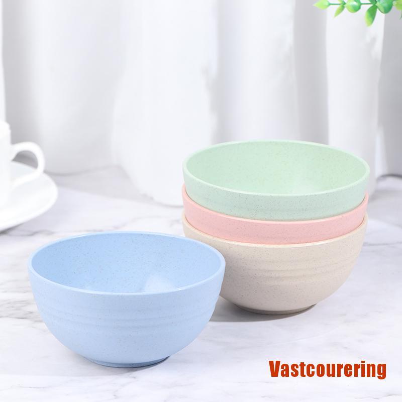 Bát Ăn Bằng Sợi Rơm Lúa Mì Không Vỡ Có Thể Phân Hủy Được