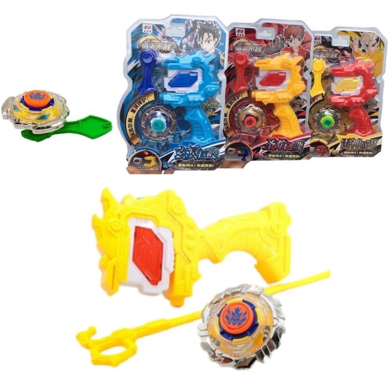 Đồ Chơi Con Quay Beyblade Chiến Thần Vô Cực Có Tay Cầm