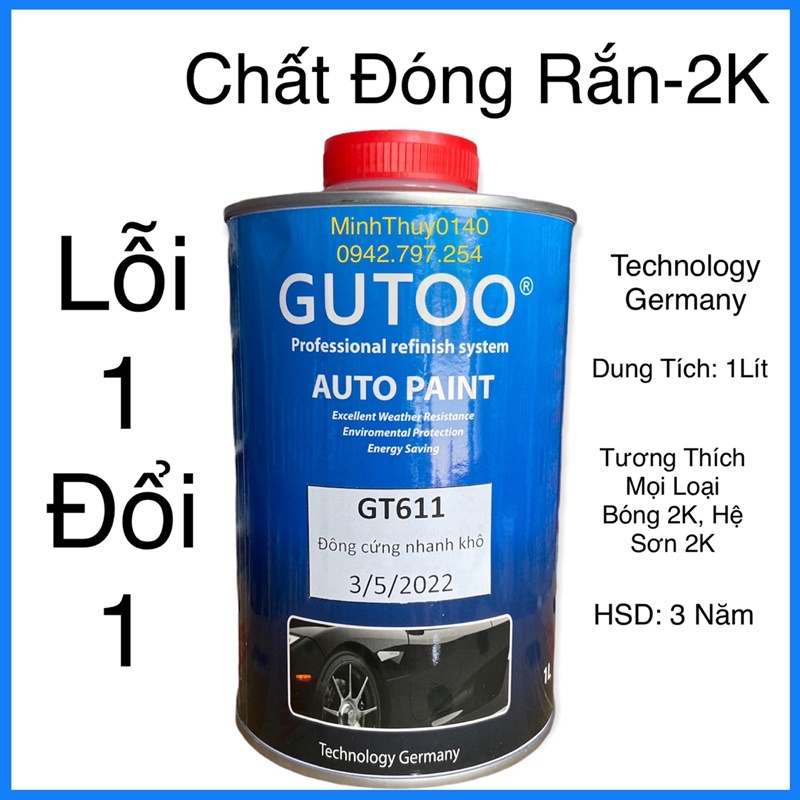 Chất đóng rắn 2K Hardener  chuyên dụng sơn ô tô xe máy