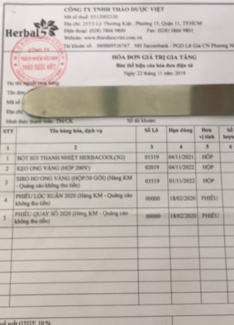 Kẹo ho Ong Vàng - Hộp 20 túi x 10 viên