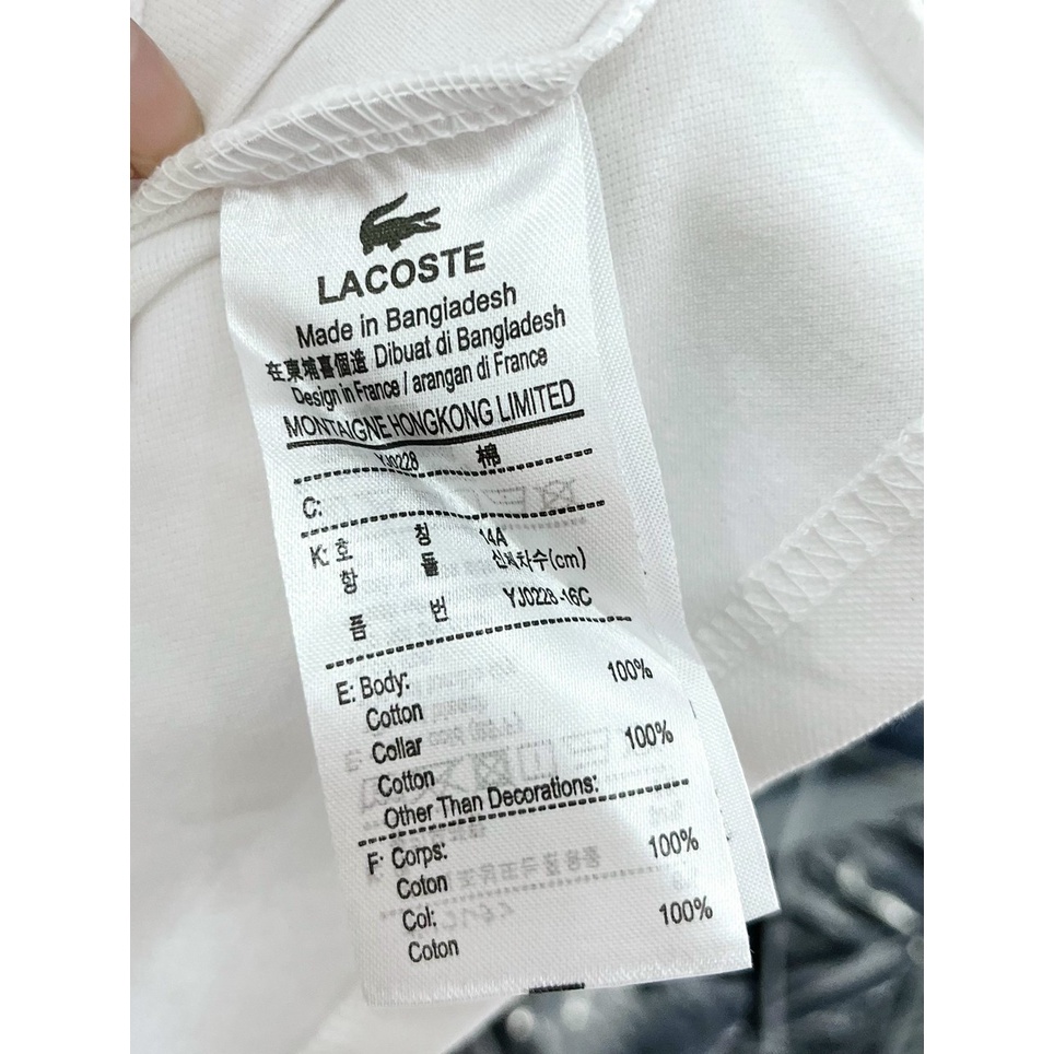 Áo Phông Thun Polo Nữ Unisex Lacoste0007 Thời Trang Local Brand VNXK Dư Xịn Áo Cổ Trụ Thể Thao Cotton 100%