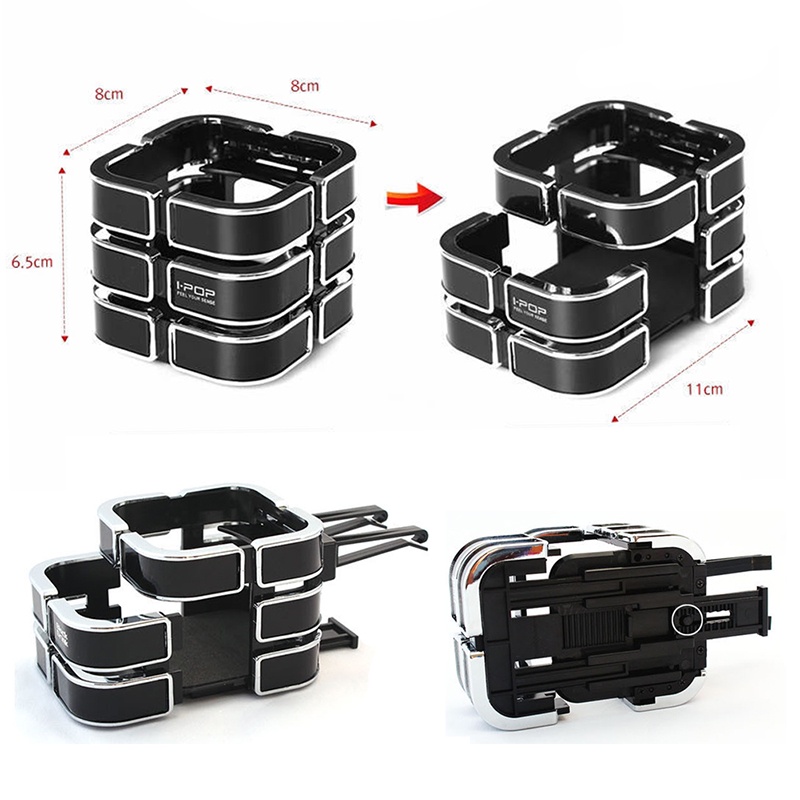 Giá Đỡ Cốc Nước / Điện Thoại Gắn Xe Hơi Tiện Dụng