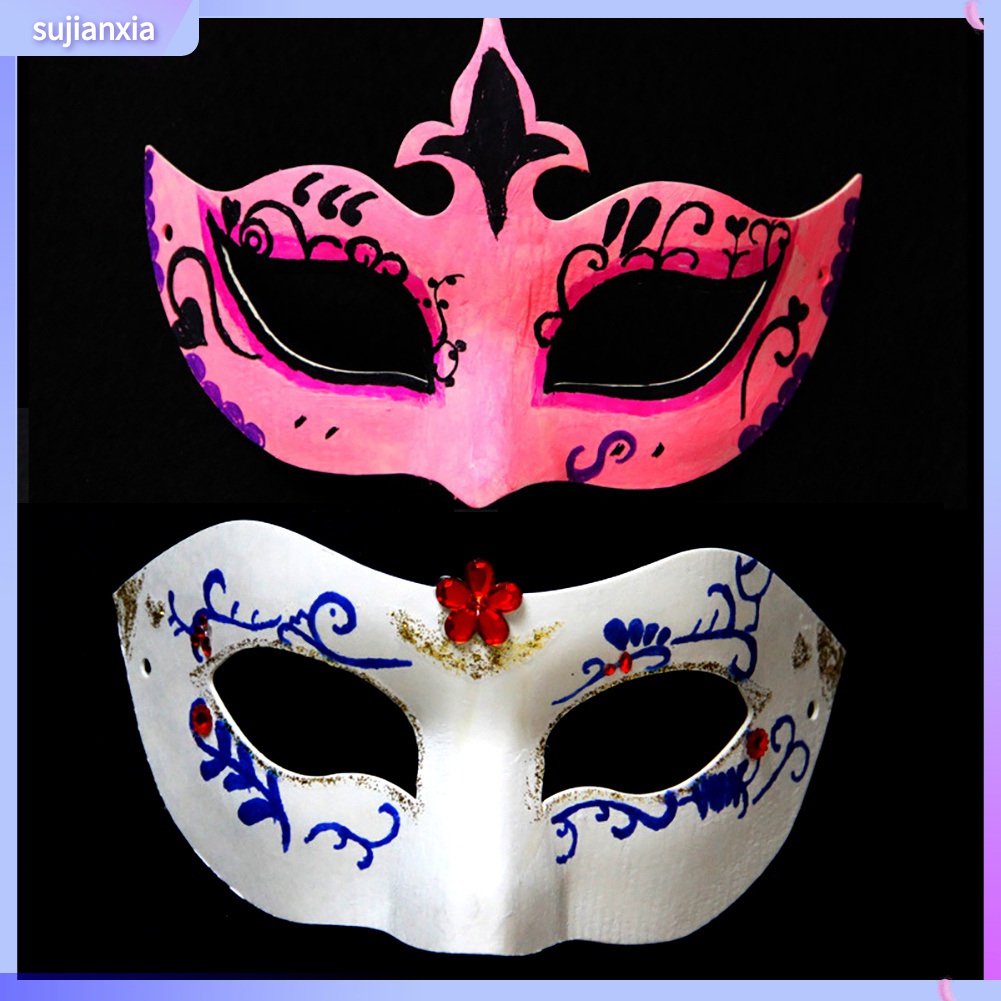 Mặt Nạ Hóa Trang Màu Trơn Diy Cho Bé