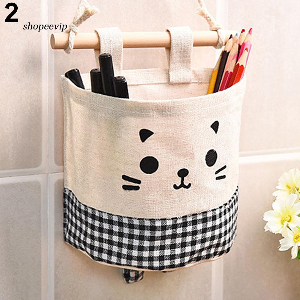 Túi treo tường đựng đồ hình mèo con dễ thương 88098 KOREA STORE88