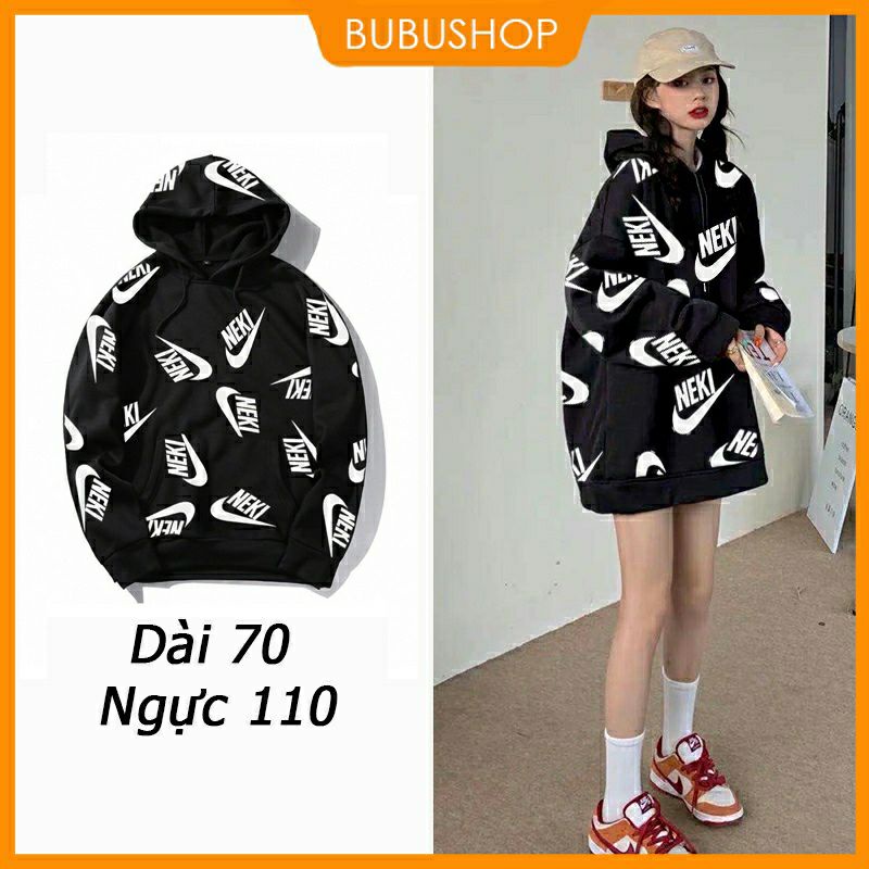 [Áo hoodie form rộng] Áo hoodie nữ, áo hoodie unisex in hình BUBUSHOP  NEKI AD3
