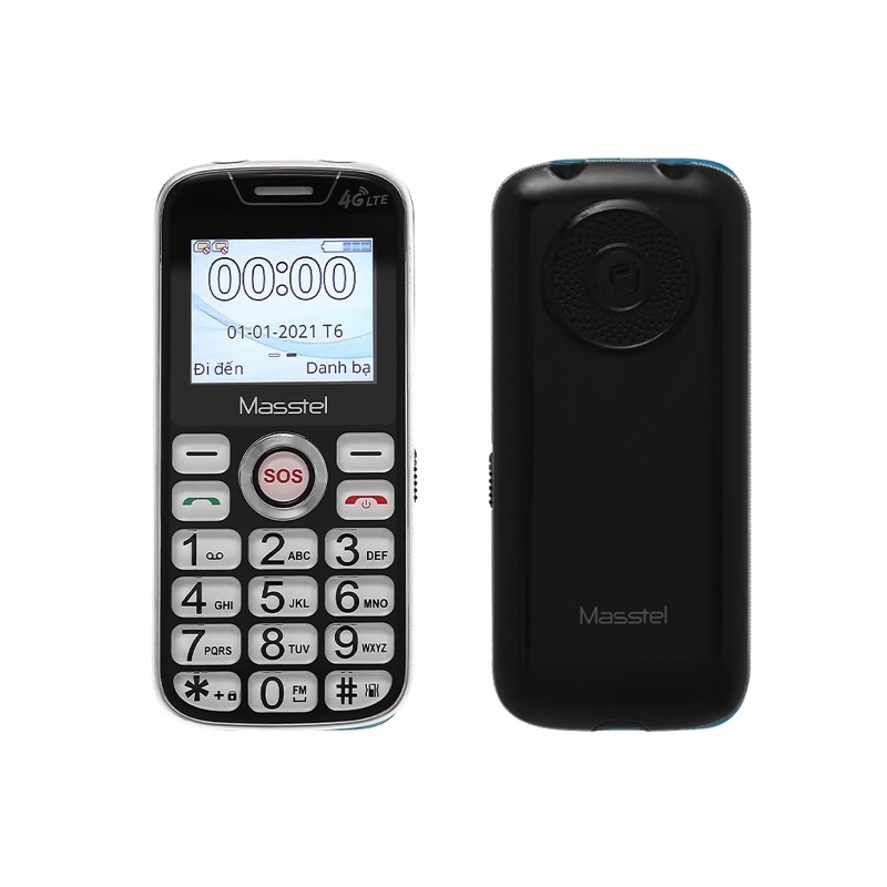 Điện thoại dành cho người già Masstel Fami 60 4G - Hàng chính hãng - Full hộp - Nguyên seal