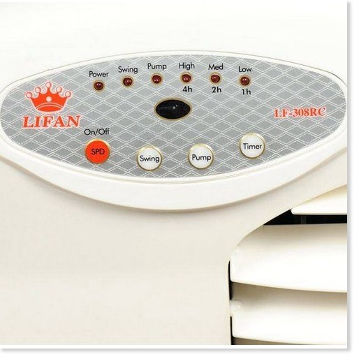 Quạt hơi nước có Remote Lifan LF-308RC (Trắng) Điện Gia Dụng Bảo Minh - Điện Gia Dụng Bảo Minh