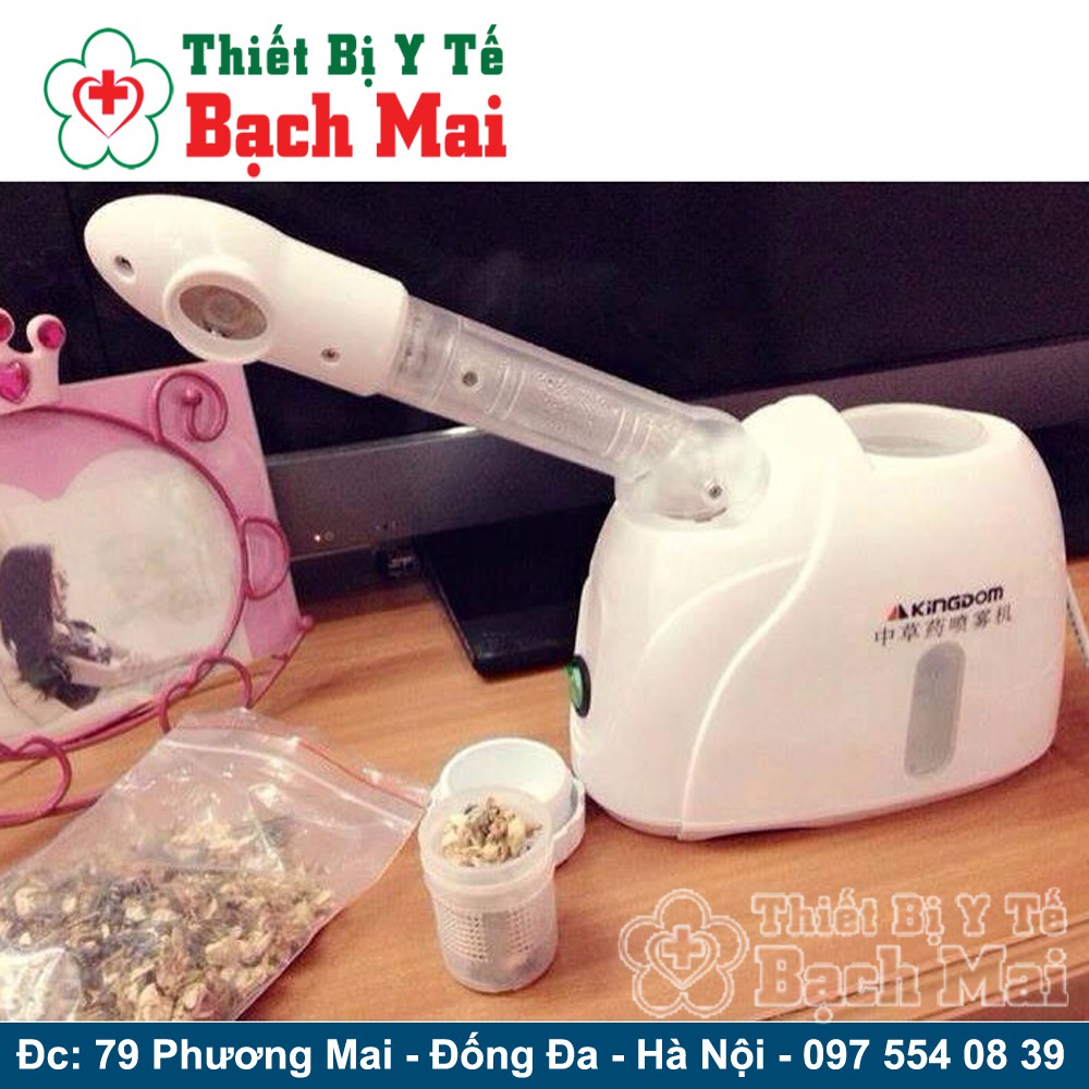 Máy Xông Hơi Mặt Nóng K.SKIN K33S SALE Máy Xông Da Mặt Thảo Dược, Tinh dầu, Hoa Quả