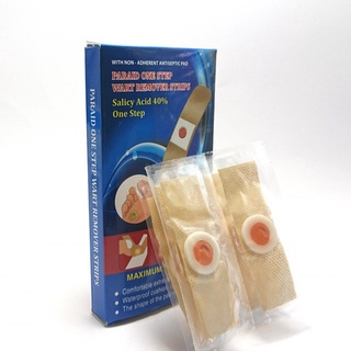 Miếng dán giảm mụn cóc,  giảm mụn cơm, Miếng dán giảm trai chân cực kì hiệu quả (hộp màu xanh) - Loki care