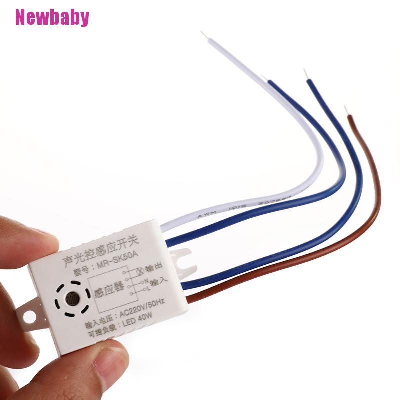 Mô Đun Cảm Biến Giọng Nói Thông Minh 220V Có Đèn