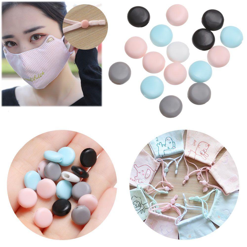 JUNE Bộ 100 Nút Nhựa Chống Trượt Cho Mũ Lưỡi Trai